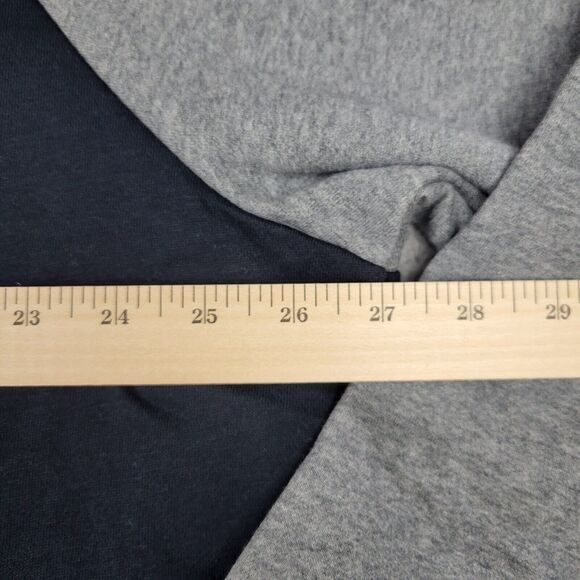 Under Armour Mens 2XL Sweatshirt Wordmark Rival Fleece Hoodie Black Gray - Picture 9 of 10